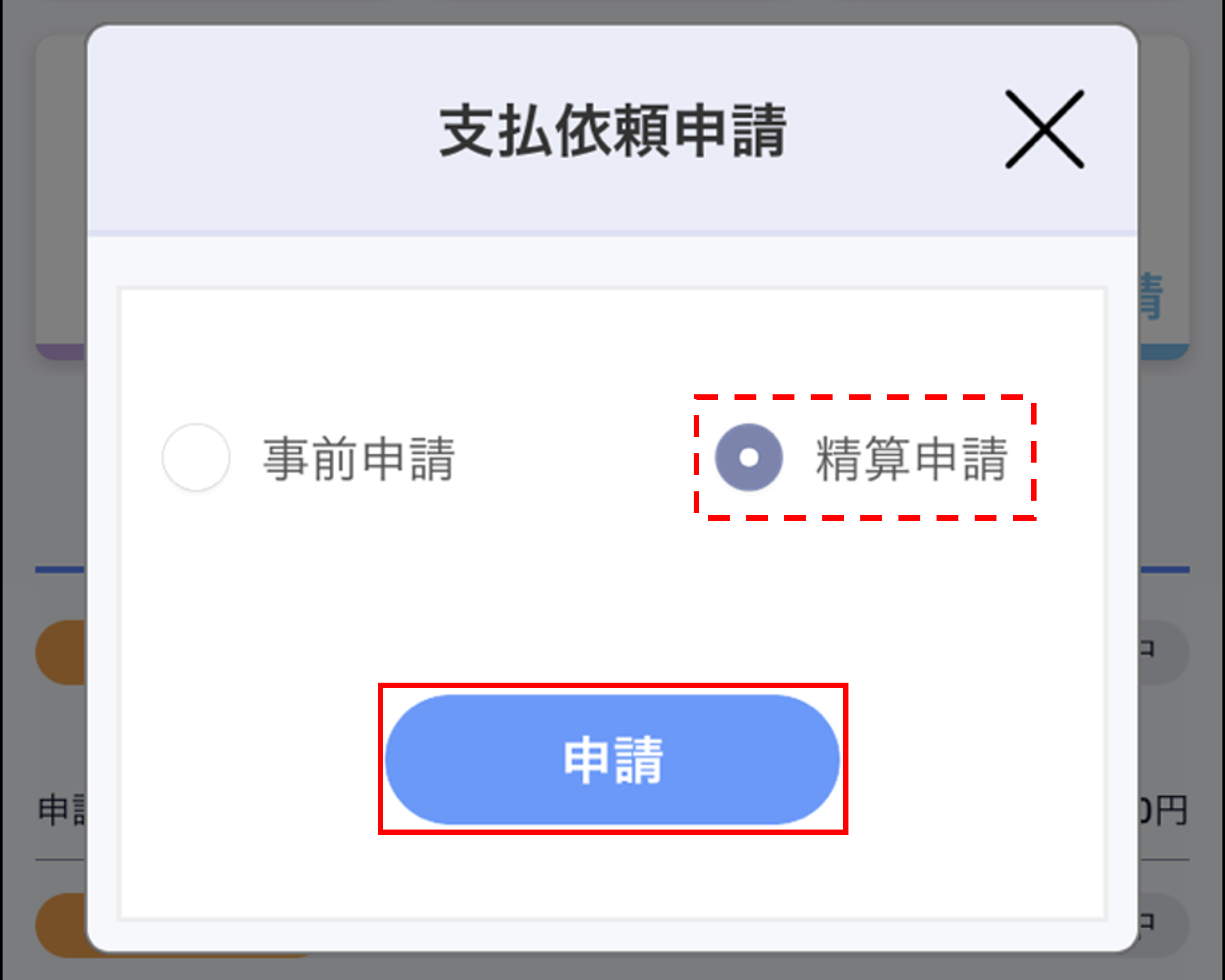 支払依頼申請＞精算申請.png